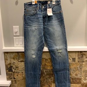 Levi’s 501 butter flies